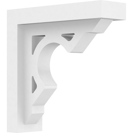 Ekena Millwork Standard Sheridan Architectural Grade PVC Bracket, 2"W x 7"D x 7"H BKTP02X07X07SHE